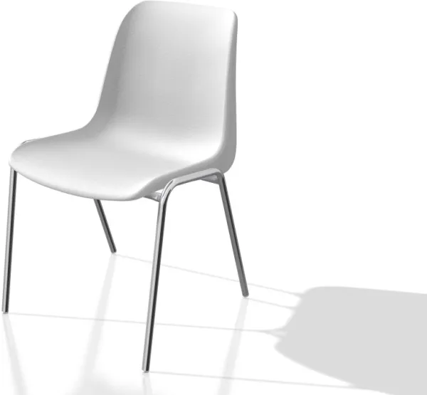 Gitte - Gæste/kantinestol.